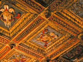 Ceiling in the Vatican museum