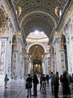 Inside St. Peter's Basilica