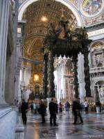 Inside St. Peter's Basilica