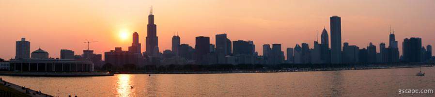 Chicago Skyline (panoramic)