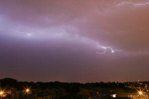 Lightning over Chicago