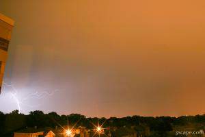 Lightning over Chicago