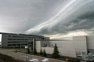 Storm clouds over Illinois