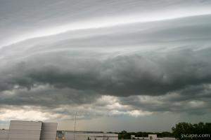 Storm clouds over Illinois