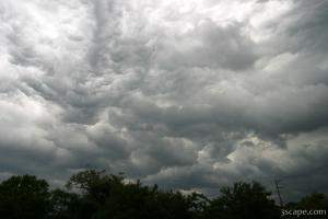 Storm clouds over Illinois