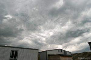 Storm clouds over Illinois