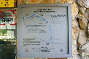 Eleven Point River fishing regulations