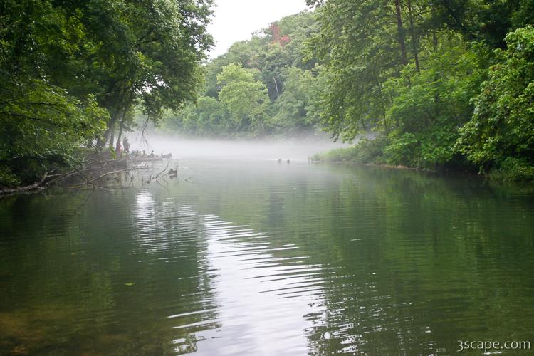 Our canoe starting point