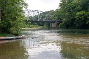 Where the Eleven Point River meets Route 160