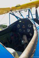 Cockpit of Stearman PT-13D