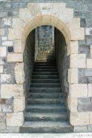 Stairwell in Brimstone Hill Fortress