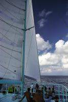 Sailing on the Reef Explorer catamaran