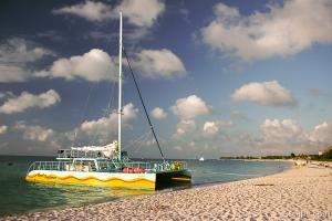 The Reef Explorer catamaran