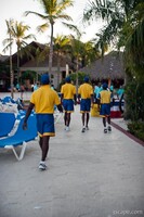 Allegro staff was always running around doing something