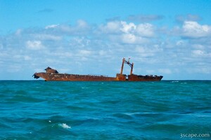 We dove the wreck of the Astron
