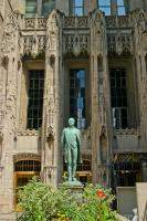 Front entrance of Tribune Tower