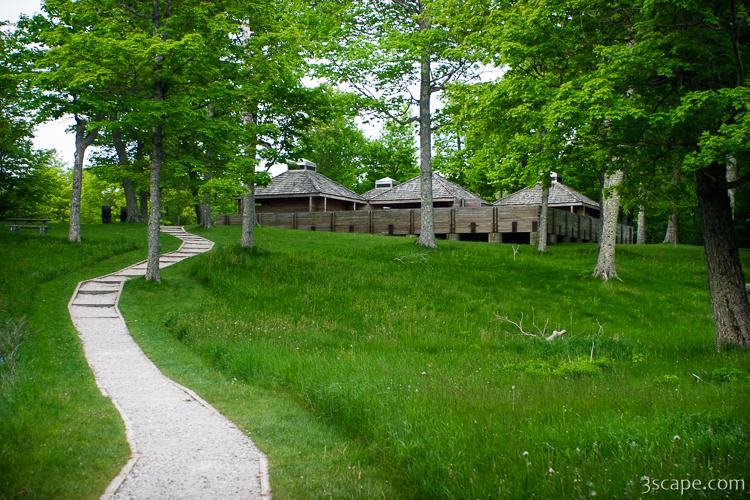 One of the visitor centers in Pictured Rocks National Lakeshore