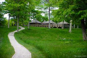 One of the visitor centers in Pictured Rocks National Lakeshore