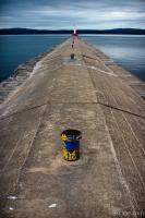 The breaker at Petoskey Marina