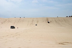 This first hill was a big one... you had to hit it at at least 40MPH to get to the top.  I was told my Jeep couldn't do it...