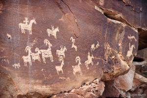 Ute Indian petroglyphs
