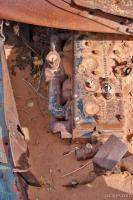 The engine was still intact