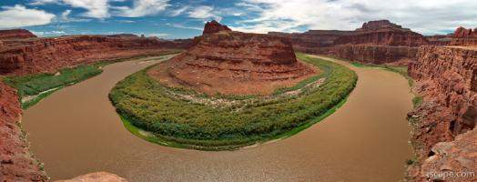 The 'Gooseneck' of the Colorado River (Panoramic)