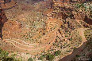 Previous: Shafer Trail switchbacks