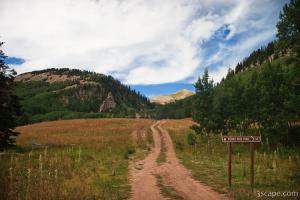 Burro Pass access road