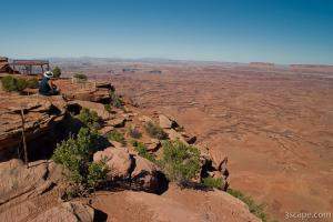 Overlooking the Canyonlands Needles Area
