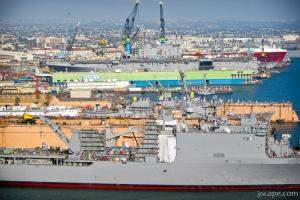 San Diego Naval shipyard
