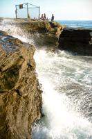 Rocky Pacific shoreline near San Diego