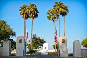 Entrance to Fort Rosecrans National Cemetery