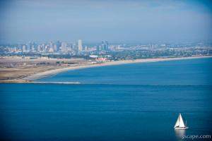 Sailing near San Diego