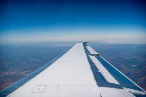 Flying back home