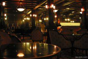 Sitting area at the bar