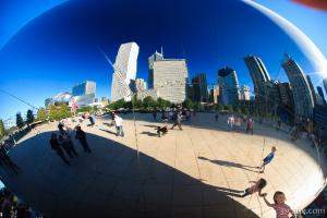 Cloud Gate, otherwise known as The Bean