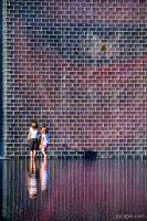 Children playing in the water (Crown Fountain)