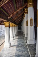 Ramakien Gallery in which were many ancient frescos