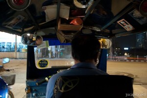 Inside an infamous tuk-tuk