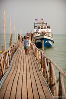 Going diving!  This was the MV Waverunner