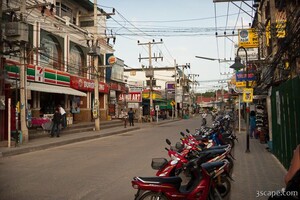 Central Chaweng Beach - very westernized