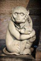 Monkey statue, Phra Kan Shrine