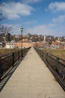 Grant Park walkway bridge