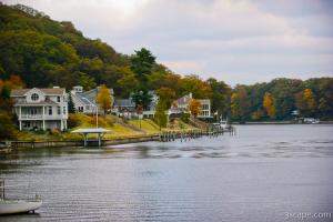 Homes along Kalamazoo Lake