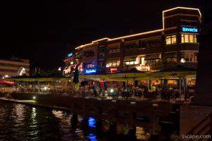 Bars along the river