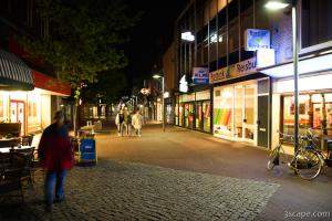 Shops at night