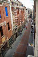 View of Warmoestraat from our room