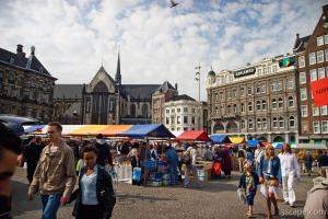 Book street market at Dam Square