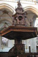 Pedestal at New Church Inside the New Church (Nieuwe Kerk)